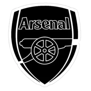 ⚫️ Arsenal soccer, sports, football, arsenal telegram sticker
