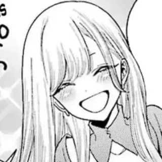 📀 Anime, Manga, Fille, Joyeux, Sourire, Femme telegram sticker