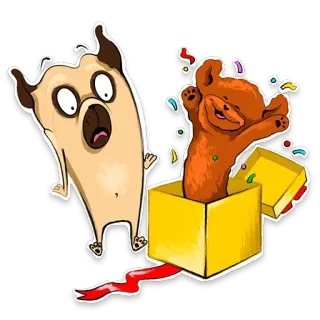Chubaka&Woody telegram stickers