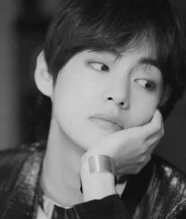 ➰ V kpop, singer, idol, person, v, bts telegram sticker