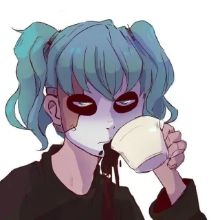 🌟 Sally Face Sally Face, Videogioco, Personaggio, Gaming telegram sticker