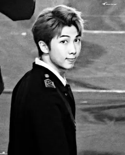 ⚫️ RM RM, BTS, kpop, military uniform, person, man telegram sticker