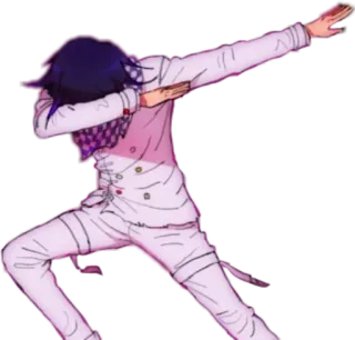 😂 Kokichi Oma Danganronpa V3: Killing Harmony 애니메이션, 캐릭터, 단간론파, 비디오 게임, 오마, 코키치 telegram sticker
