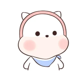 🍄 mignon, animal, dessin animé, kawaii, autocollant, ours, pêche telegram sticker
