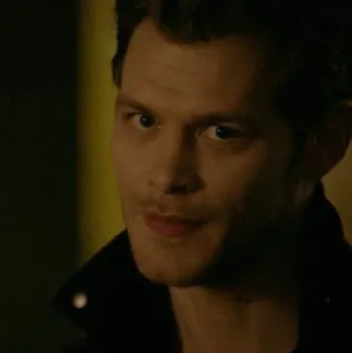 ✔️ Klaus Mikaelson The Vampire Diaries Klaus Mikaelson, The Vampire Diaries, The Originals, vampire, hybrid, character, tv show, Joseph Morgan telegram sticker