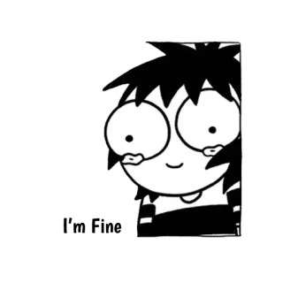 🥲 Bite me cartoon, bite me, sarcastic, humor, funny telegram sticker