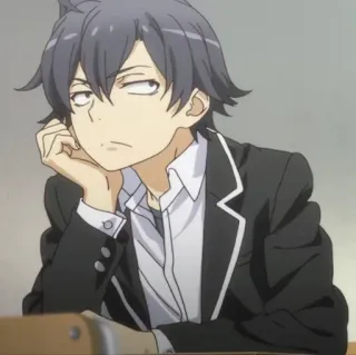 Hachiman Hikigaya :- @Syykuna telegram stickers