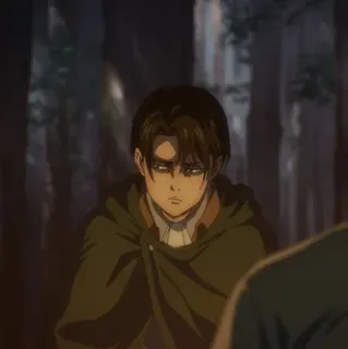 🔗 Levi Ackerman Attack on Titan Anime, Postać, Levi, Ackerman, Atak Tytanów telegram sticker