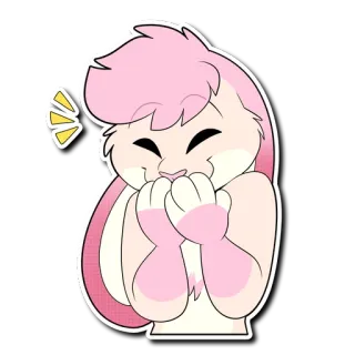 😁 bunny whatsapp sticker