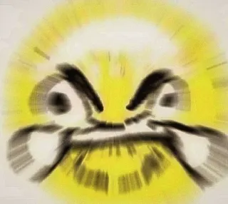 😂 злой, мем, эмодзи, смешной, ярость, расстроенный telegram sticker