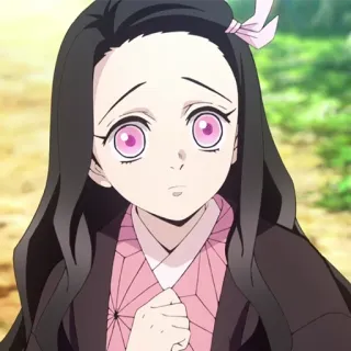 💗 Nezuko Kamado Demon Slayer Anime, Demon Slayer, Nezuko, Nezuko Kamado, Cartoni animati, Manga, Fanart whatsapp sticker