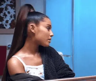 💎 Ariana Grande cantante, donna, ritratto, celebrità, persona telegram sticker