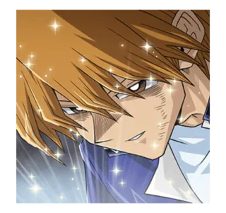 😵 Joey Wheeler Yu-Gi-Oh! Anime, Postać, Joey Wheeler, Yu-Gi-Oh!, Brokat telegram sticker