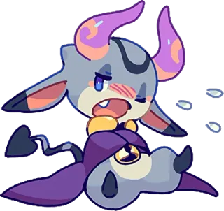 😮 animal, cartoon, sticker, cute, illustration, character telegram sticker