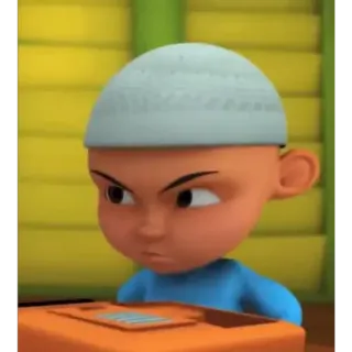 🏁 Upin Upin & Ipin Мультфильм, Упин и Ипин, Малайзия, Персонаж, Ребенок telegram sticker