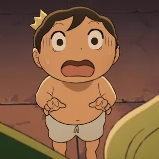 👐 Bojji Ranking of Kings Anime, Dessin animé, Bojji, Ranking of Kings, triste telegram sticker