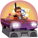 🏎 telegram sticker