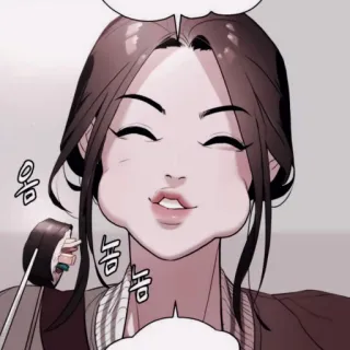 🎐 으 Frau, Essen, Sushi, Essstäbchen, Nahrung, Cartoon, Asiatisch, Manga whatsapp sticker