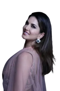 😁 Sunny Leone Schauspielerin, indisch, Promi, Porträt, Frau whatsapp sticker