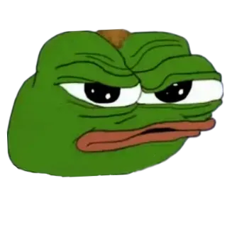 👍 Pepe the Frog Meme, Ếch, Tức giận, Hoạt hình telegram sticker