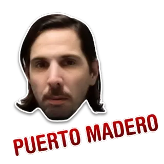 👨 PUERTO MADERO telegram sticker