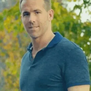 🔮 Ryan Reynolds aktor, selebriti, potret, Ryan Reynolds telegram sticker