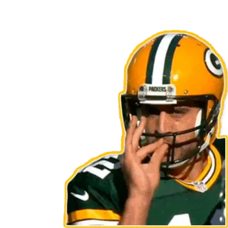 🤐 Aaron Rodgers Aaron Rodgers, NFL, Green Bay Packers, sepak bola Amerika, atlet, pemain telegram sticker