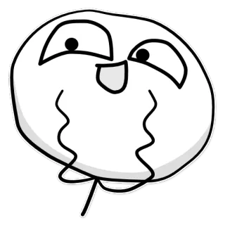 ☺️ meme, face, funny, emotion, expression telegram sticker