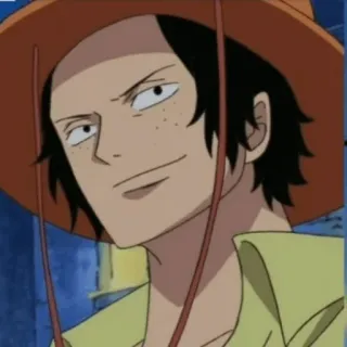 🔥 Portgas D. Ace One Piece Anime, One Piece, Portgas D Ace, Personaggio, Pirata, Pugno di Fuoco Ace telegram sticker