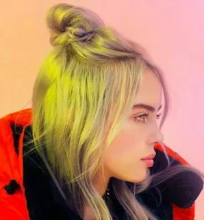 😒 Billie Eilish นักร้อง, นักดนตรี, ป๊อปสตาร์, คนดัง, ผมบลอนด์ telegram sticker