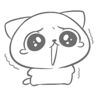 🥺 Peach Cat Peach and Goma telegram sticker