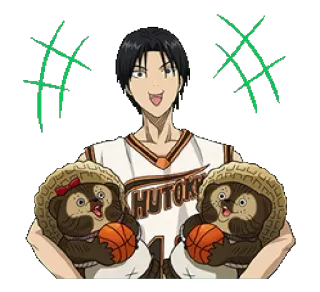 Kuroko No Basket Vol.1 :: @TgSticker whatsapp stickers