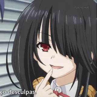 🍷 ço desculpas. anime, girl, cartoon, woman telegram sticker