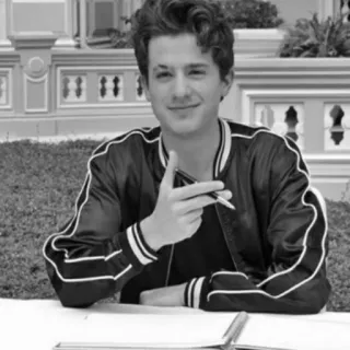 ✨ Charlie Puth Musiker, Sänger, Songwriter, Promi, Porträt whatsapp sticker