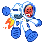 Astro Nate telegram stickers