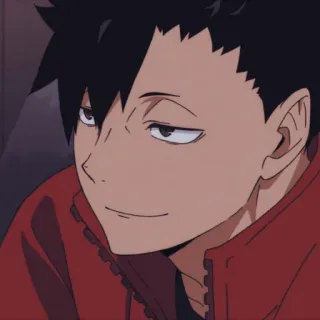 😁 Kuroo Tetsurou Haikyuu!! อนิเมะ, ไฮคิว!!, คุโรโอะ เท็ตสึโร่, มังงะ, ตัวละคร, ตัวละครอนิเมะ telegram sticker