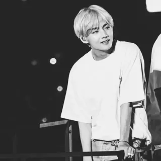 🎬 V kpop, 아이돌, 가수, bts, 남성, 인물사진, 사람 telegram sticker