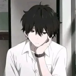 🌟 动漫, 男孩, 青少年, 卡通, 角色, 漫画 telegram sticker