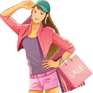 🙂 SALE woman, shopping, sale, fashion, bags telegram sticker