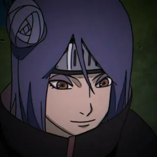 💜 Konan Naruto anime, naruto, konan, character telegram sticker