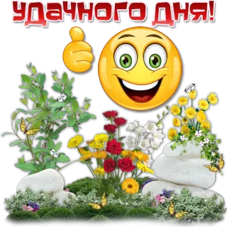 Добрые пожелания @Elena_stickers telegram stickers