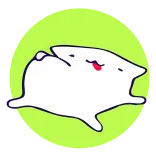 😙 gato, desenho animado, fofo, animal, adesivo telegram sticker