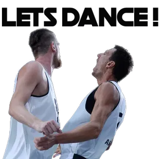 💃 Basketbal, Sport, Viering, Team, Overwinning telegram sticker