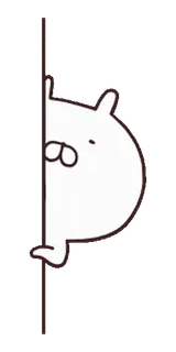 🍢 Dessin animé, Animal, Coup d'œil, Mignon, Drôle, Autocollant whatsapp sticker
