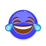 😂 Emoji, Lachen, Tränen, Freude, Lol telegram sticker
