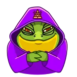 Stevie the Lizard telegram stickers