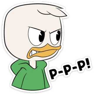 😠 P-P-P! whatsapp sticker