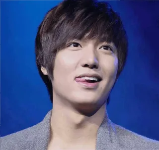 😋 Lee Min-ho attore, celebrità, coreano, uomo, ritratto telegram sticker