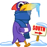 Woodpecker telegram stickers