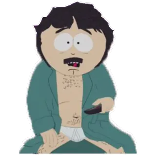 😮 Randy Marsh South Park randy marsh, south park, tv show, adult cartoon, comedic, male character telegram sticker
